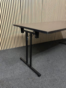 Switch NEW Rectangular deluxe flip top meeting table with black frame 1600*800 2 image