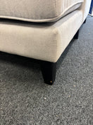 Switch Large grey fabric corner sofa suite 1126 3 image