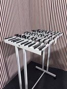 Switch White mobile whiteboard holder on castors 2 image