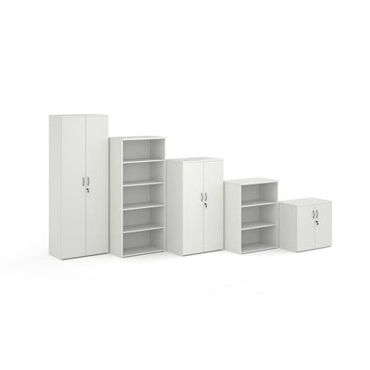 Universal double door cupboard 740mm high with 1 shelf   (740mm High x 800mm Wide x 470mm Deep)