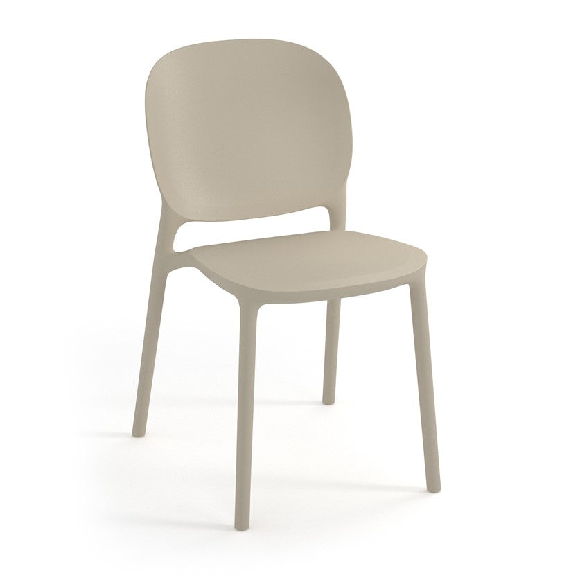 Everly multi-purpose chair with no arms-brown