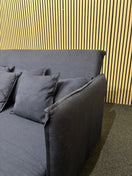Switch Dark navy fabric futon sofa  3126 3 image