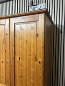 Switch Solid pine tall 2 door wardrobe (H 186 x W 86 x D 56 cm) 3126 2 image
