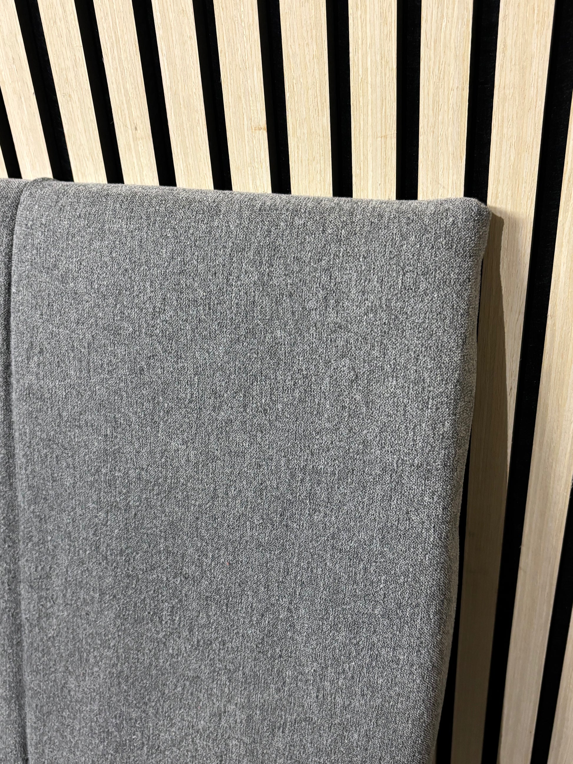 3ft charcoal fabric headboard 3126