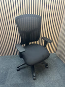 Switch Altino black mesh back, black seat with height adjustable arms 2 image