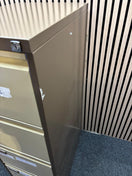 Switch Tall 4 drawer coffee cream filing cabinet 3 image