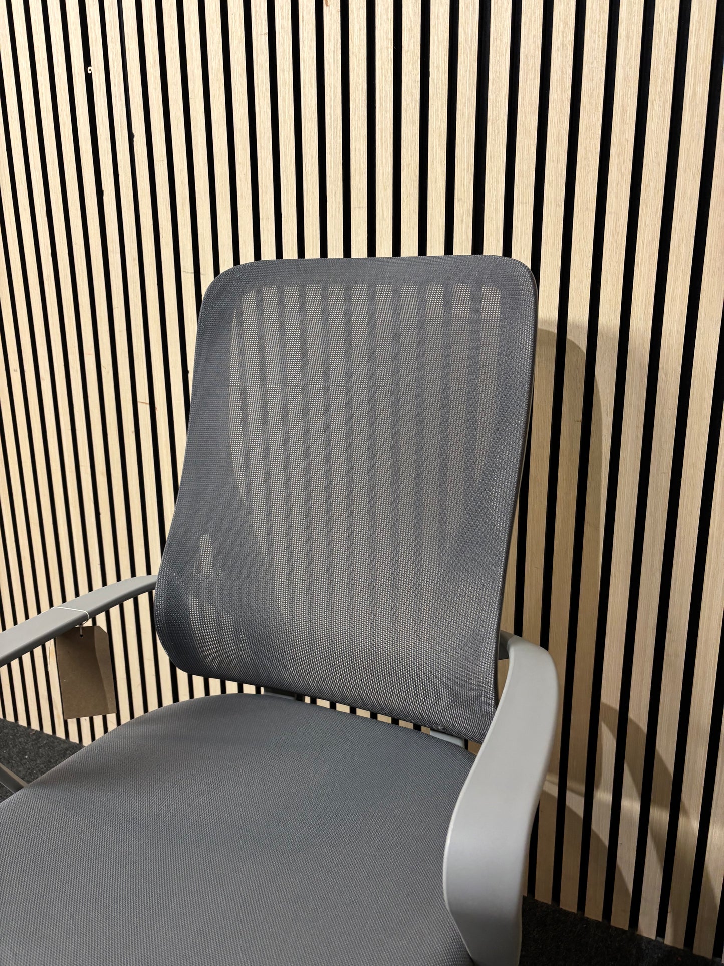 Eva mesh back task chair - grey.  Liquidated stock