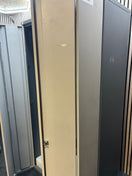 Switch Tall Twinlock 2 door bifold  steel storage unit with internal shelves and key 100Wx50Dx191H 3 image