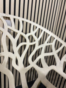 Switch white stackable plastic outdoor chair - sun faded 3126 3 image