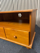 Switch Solid pine 2 drawer tv unit 3126 2 image