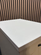 Switch Wooden 600 desk high pedestal (600mm deep) in white 3 image
