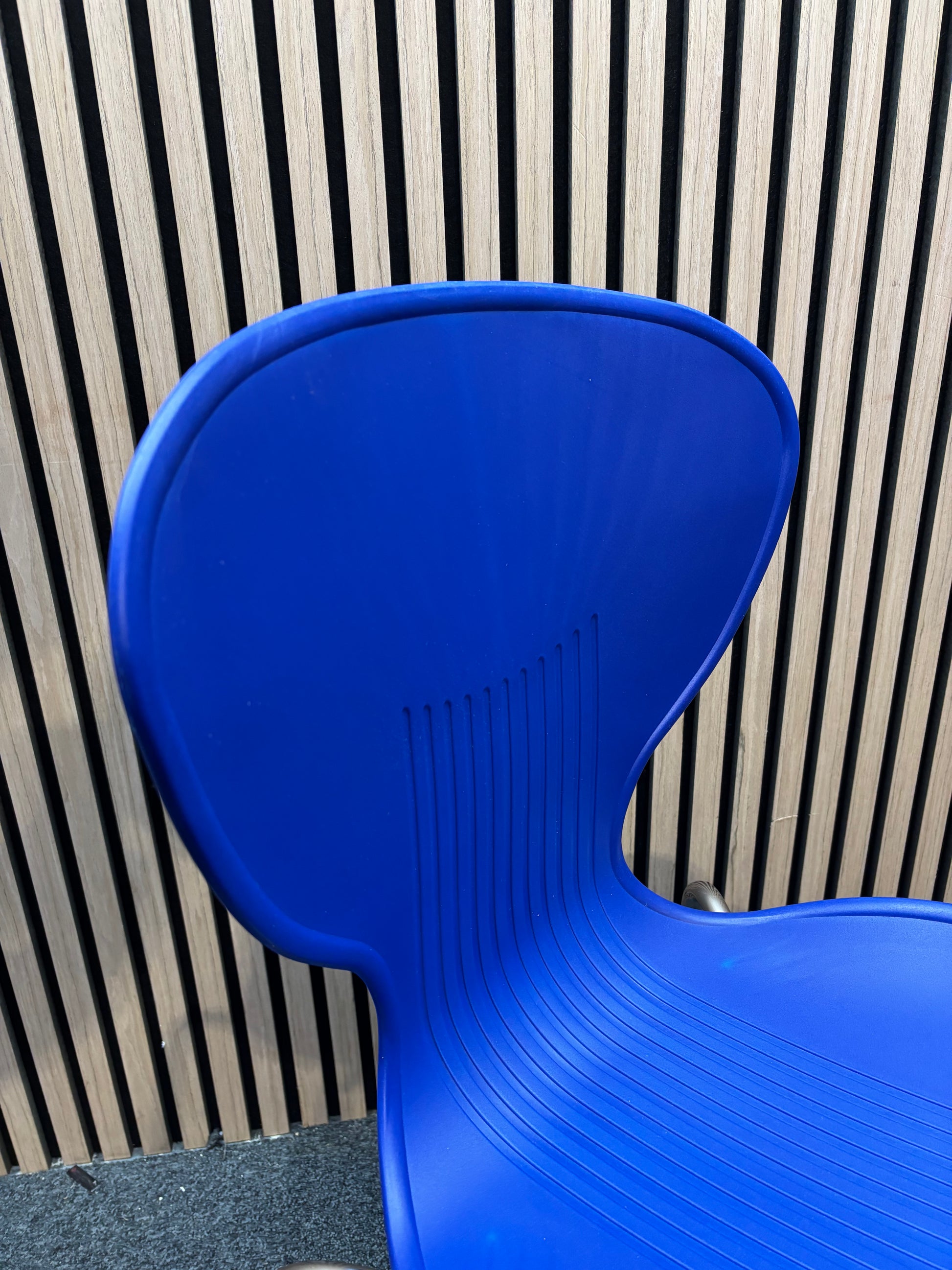 Sienna one piece shell chair with chrome legs - Various plastic seat colours