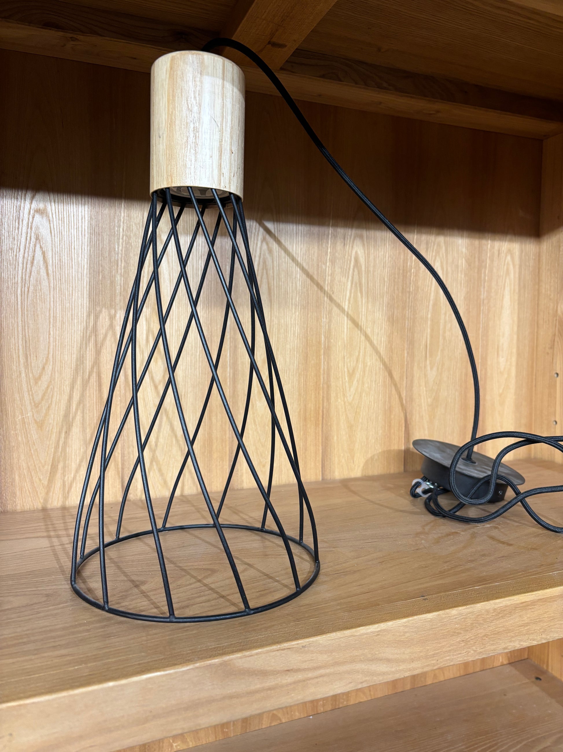 Reno ceiling light black medium 4224