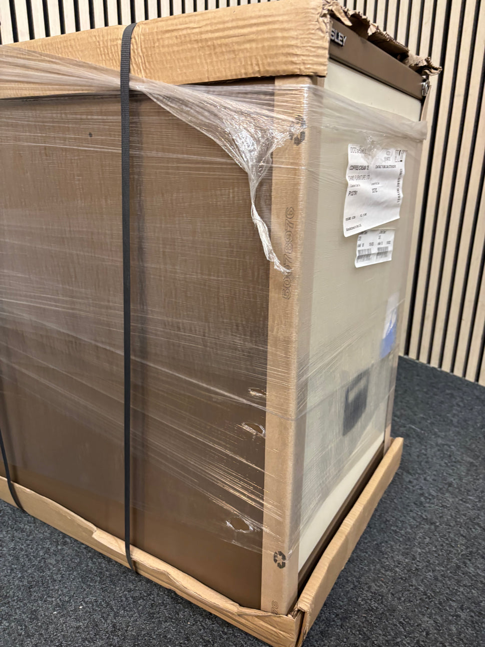 NEW BISLEY 2 drawer contract filing cabinet Coffee/Cream