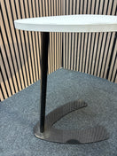 Switch Buddy laptop table with black frame and shield top - white 2 image