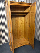 Switch Tall 2 door natural pine wardrobe (H 186  x W 97 x D 60 cm) 2226 2 image