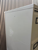 Switch Grey metal 4 drawer filing cabinet with key 2 image