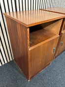 Switch Mahogany 1 door bedside locker with shelf (SET OF 2) 2226 2 image