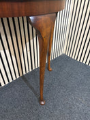 Switch Mahogany framed half moon table (H 74 x W 73 x D 38 cm) 2226 2 image