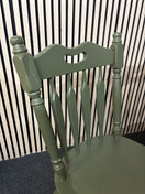 Switch Solid wooden framed green painted kitchen chair (SET OF 2) 2226 2 image