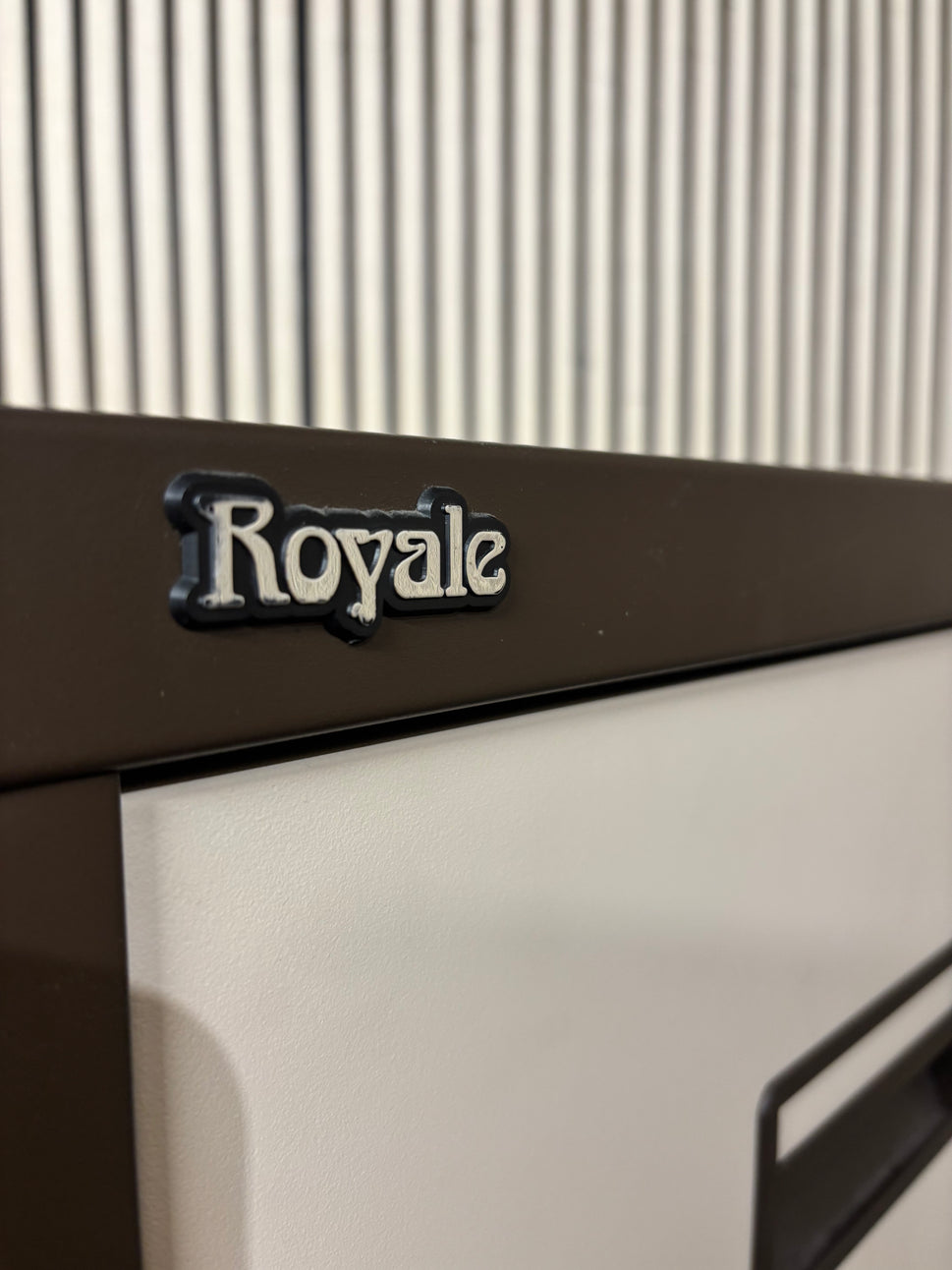 4 drawer Royale 4 drawer filing cabinets - coffee cream with key