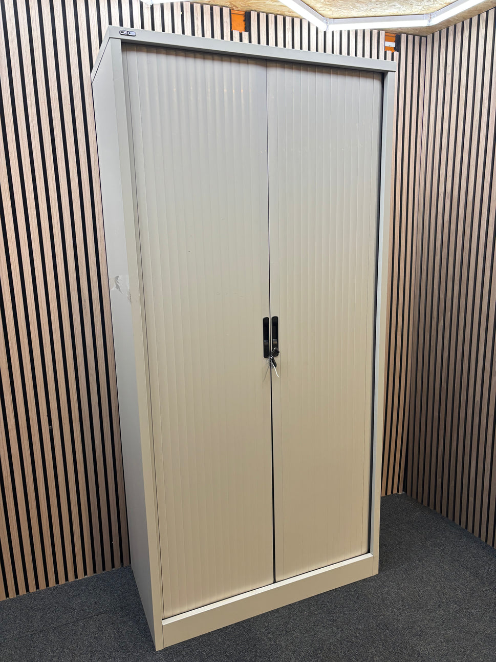 Large mainline metal 78 side open tambour unit- grey