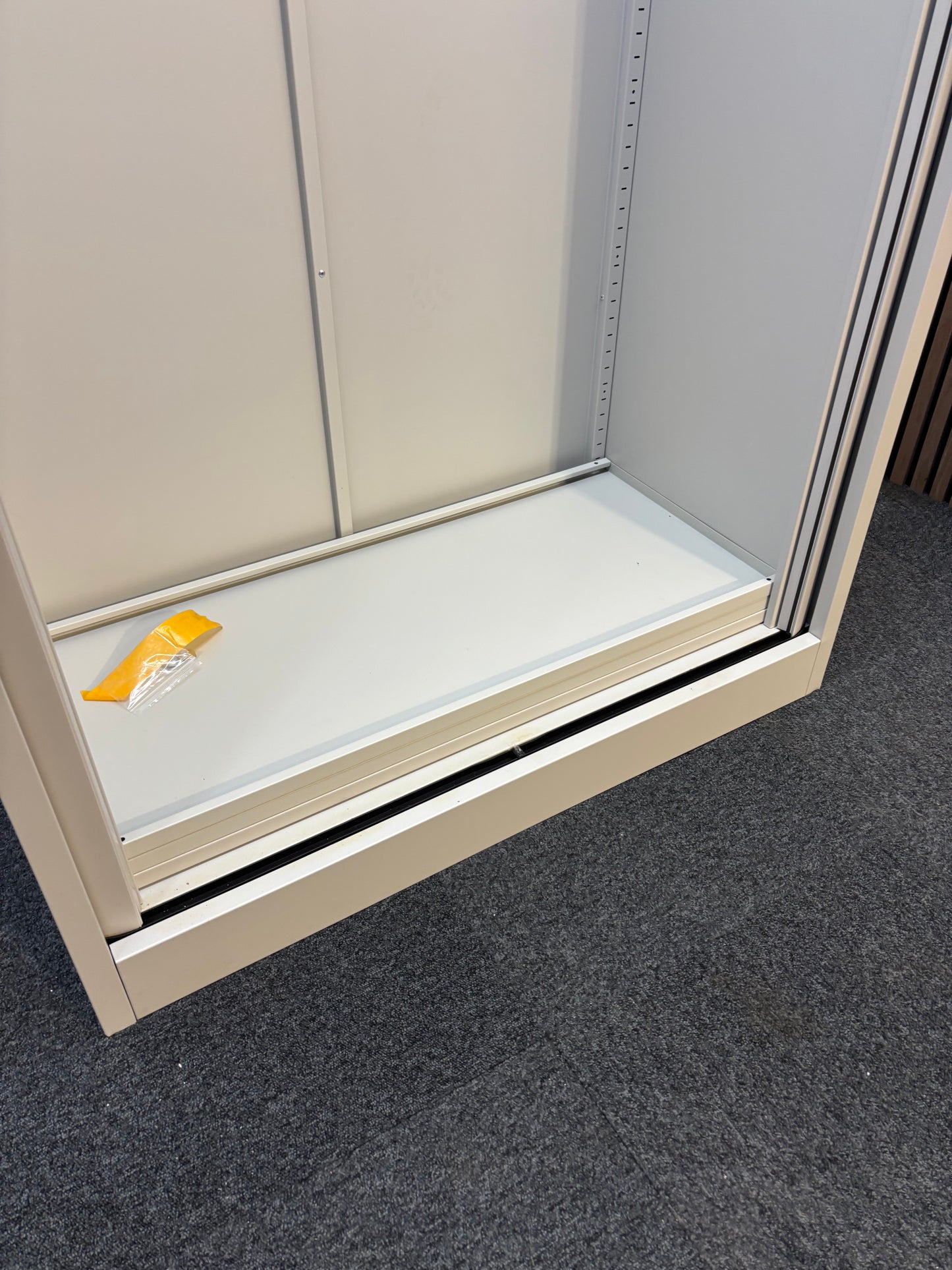 Large mainline metal 78 side open tambour unit- grey