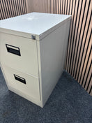 Switch Grey metal 2 drawer filing cabinet 2 image