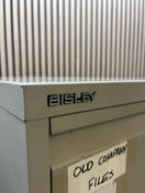 Switch Bisley 4 drawer filing cabinet in grey metal 2 image