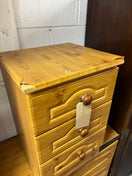 Switch Pine laminate 3 drawer bedside locker 2226 2 image
