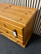 Switch Solid pine 3 drawer chest of drawers (H 65 x W 78 x D 42 cm) 43638 3 image