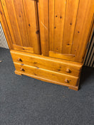 Switch Solid pine 2 door 2 drawer wardrobe (H 177 x W 89 x D 51 cm) 43641 2 image