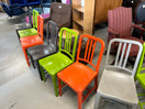Switch Polyprop EMECO stacking chair in orange colour 2 image