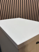 Switch Wooden 600 desk high pedestal (600mm deep) in white 3 image