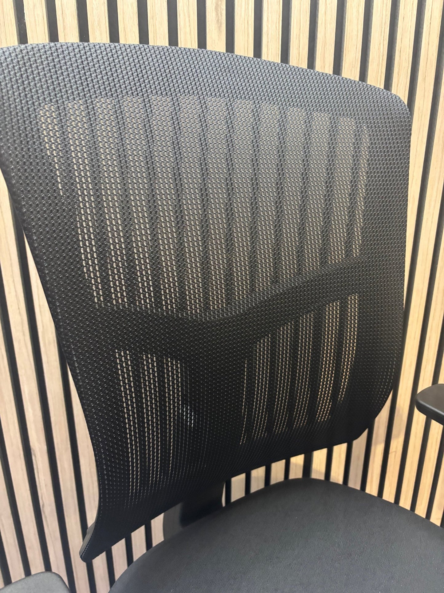 Altino black mesh back, black seat with height adjustable arms