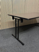 Switch NEW Rectangular deluxe flip top meeting table with black frame 1600*800 2 image