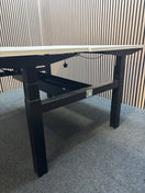 Switch Elev8 Luxe sit-stand back-to-back desks, desk top included- various colours available (140/160 cm x 80 cm) 2 image