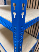 New Quick Click Shelving 1800mm High x 900mm Wide x 450mm Deep - 5 Shelf Positions - Loading 350kg/Shelf