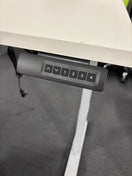 Switch NEW height adjustable expandable electric frame. Dual Motor with 3 programmable memory, 100kg load. Sit/Stand reminder. Frame color available in Black, silver or white. PRICE INC VAT AND  A DESKTOP FROM 1200 TO 1600L 3 image