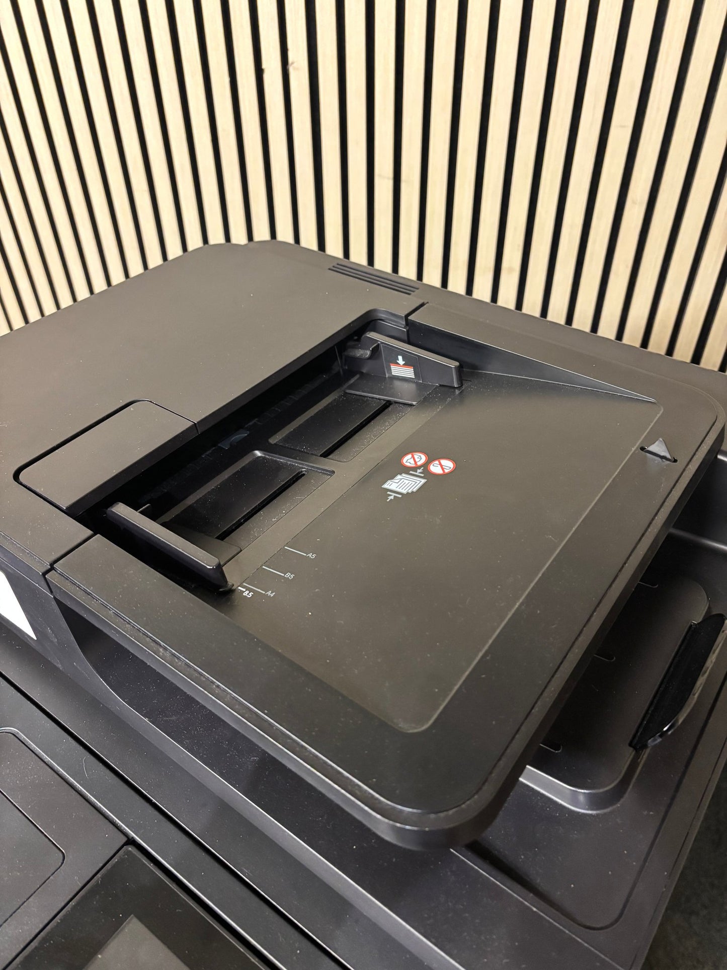 Black HP LaserJet Enterprise MFP M630 Printer