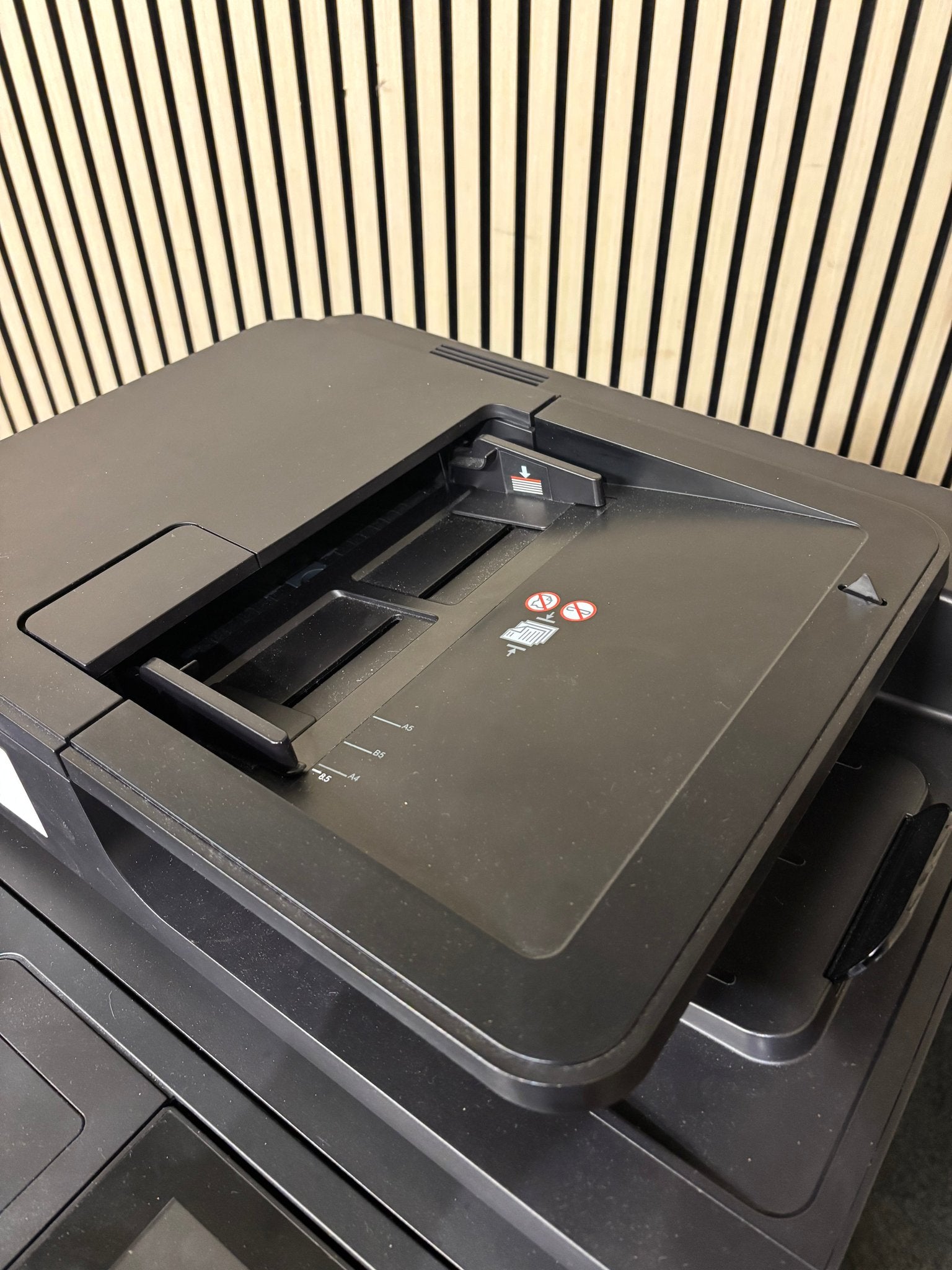 Black HP LaserJet Enterprise MFP M630 Printer