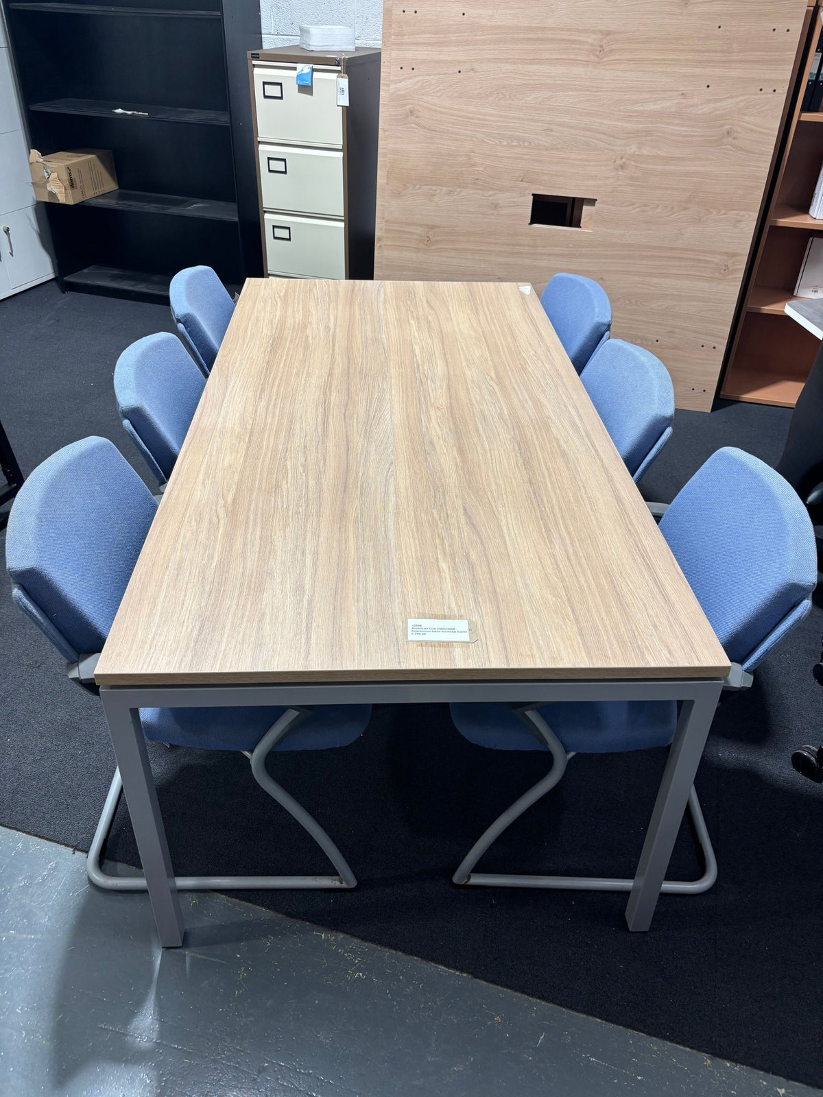 American Oak meeting table (choose size) - image 2