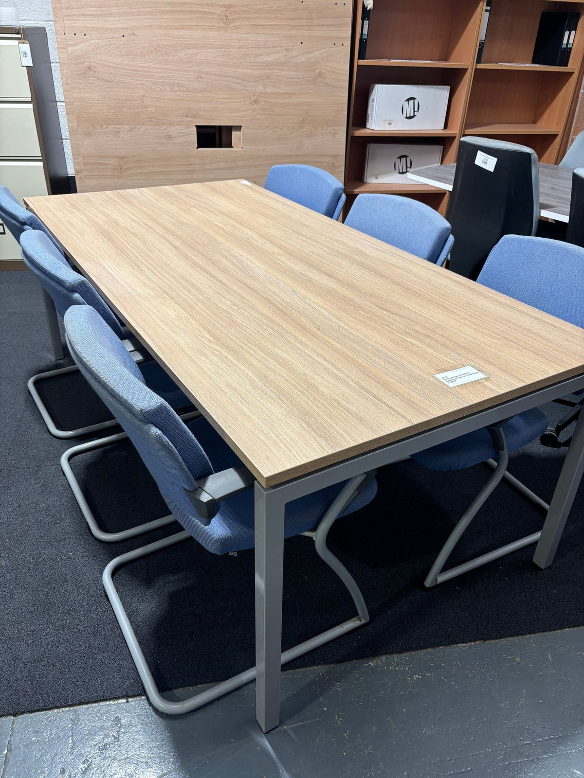 American Oak meeting table (choose size) - image 3