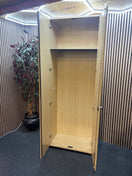 Switch Tall beech two door unit storage unit (H 223 x W 77 x D 44 cm) 3 image