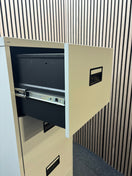Switch Grey metal 4 drawer filing cabinet 3 image