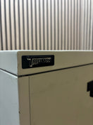 Triumph 4 drawer filing cabinet in grey metal