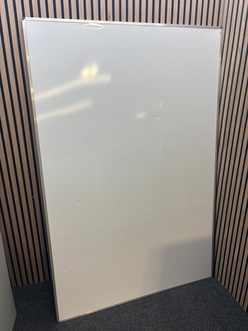Large wall mounted whiteboard 180 x 120 cm