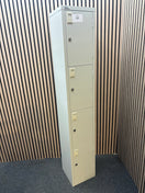 Grey 4 door locker 12x12