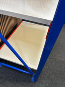 NEW All Metal HEAVY DUTY longspan racking 2000Hx1000Lx600D to include 2 no. upright, 4 no. shelf positions with metal shelves  J3909