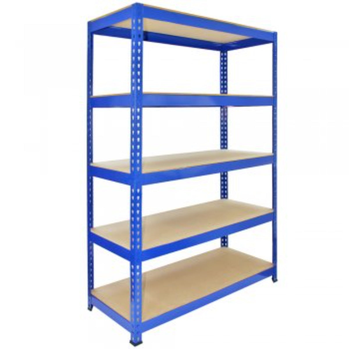 New Quick Click Shelving 1800mm High x 1200mm Wide x 600mm Deep - 5 Shelf Positions - Loading 250kg/Shelf